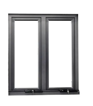 Finestra a cassa in alluminio a manica personalizzata con 5 27A 55 9A 5 12A 5 vetro e vendita