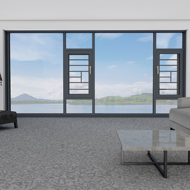 Fenestre di casamento in alluminio a 8 vie di sigillo per un design moderno e alta durata a prezzi accessibili