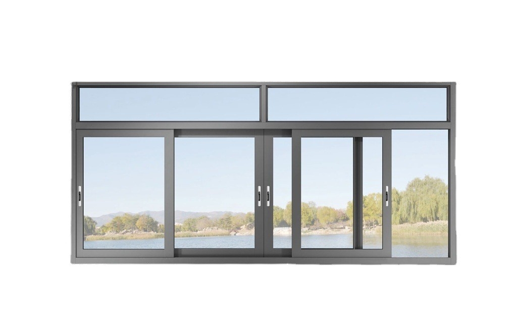 8-way Seal Aluminum Sliding Windows Ideale per l'isolamento acustico nei progetti di abitazione