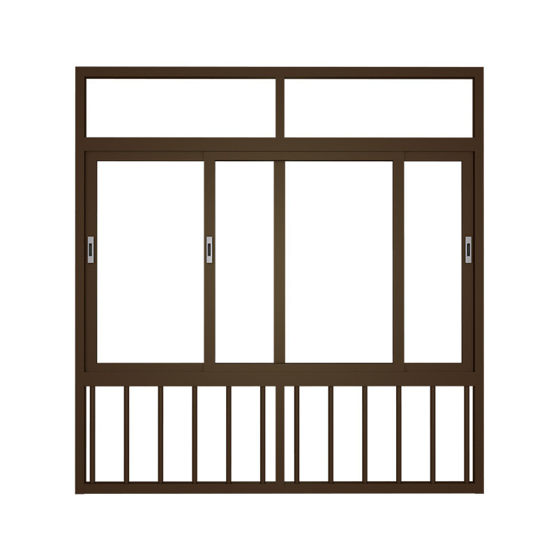 8-way Seal Aluminum Sliding Windows Ideale per l'isolamento acustico nei progetti di abitazione