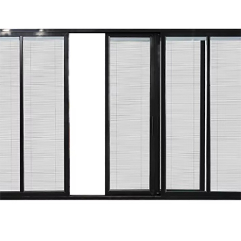 Chinese Design Style Skate Aluminum Thermal Break Bi-Fold Doors con spessore della parete di 1,4 mm