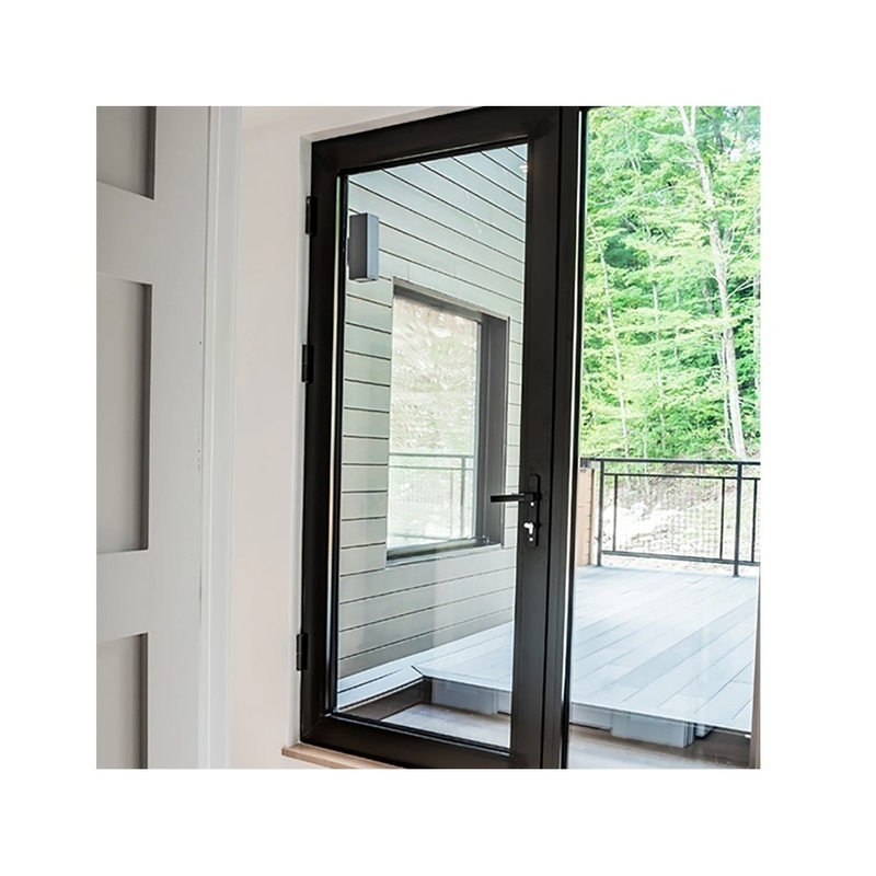 Opzionale Colore Aluminico Porte in vetro francese per la casa ufficio Patio Casement Entrata
