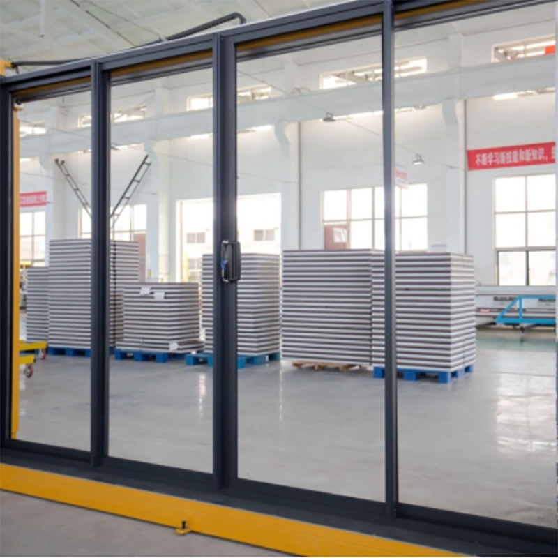 Porta scorrevole larghezza 70 mm a prova di uragano, porta elevatrice e porta scorrevole in alluminio