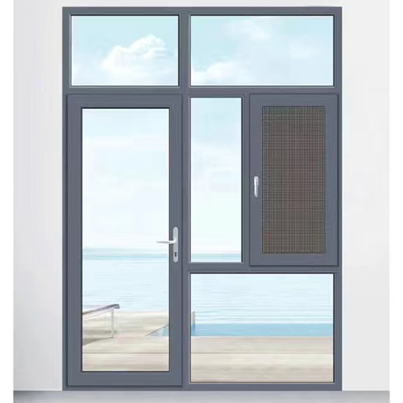Progettazione personalizzata Finestre con rivestimento orizzontale Prezzi accessibili per abitazioni e edifici commerciali