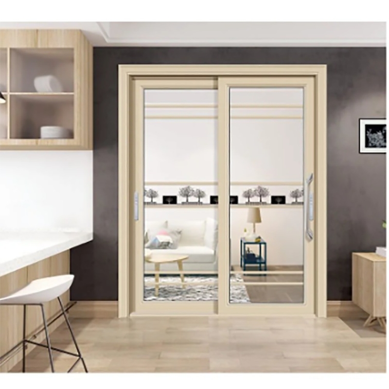 Porta scorrevole per ascensori in stile minimalista e con apertura a trazione rotante