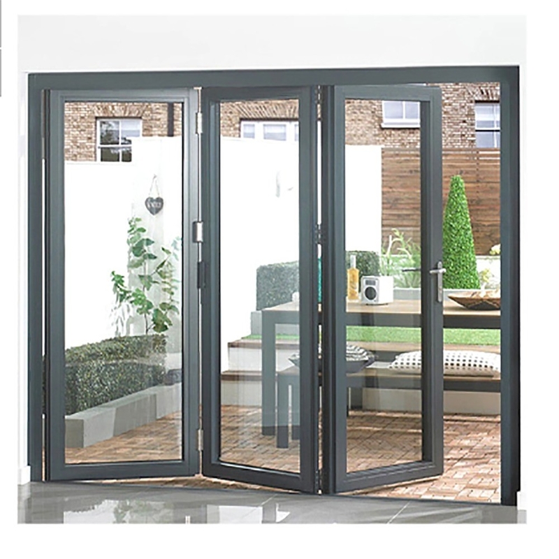 Porta a doppia piega ISO14001 Progetto personalizzato con colore opzionale e larghezza di 70 mm
