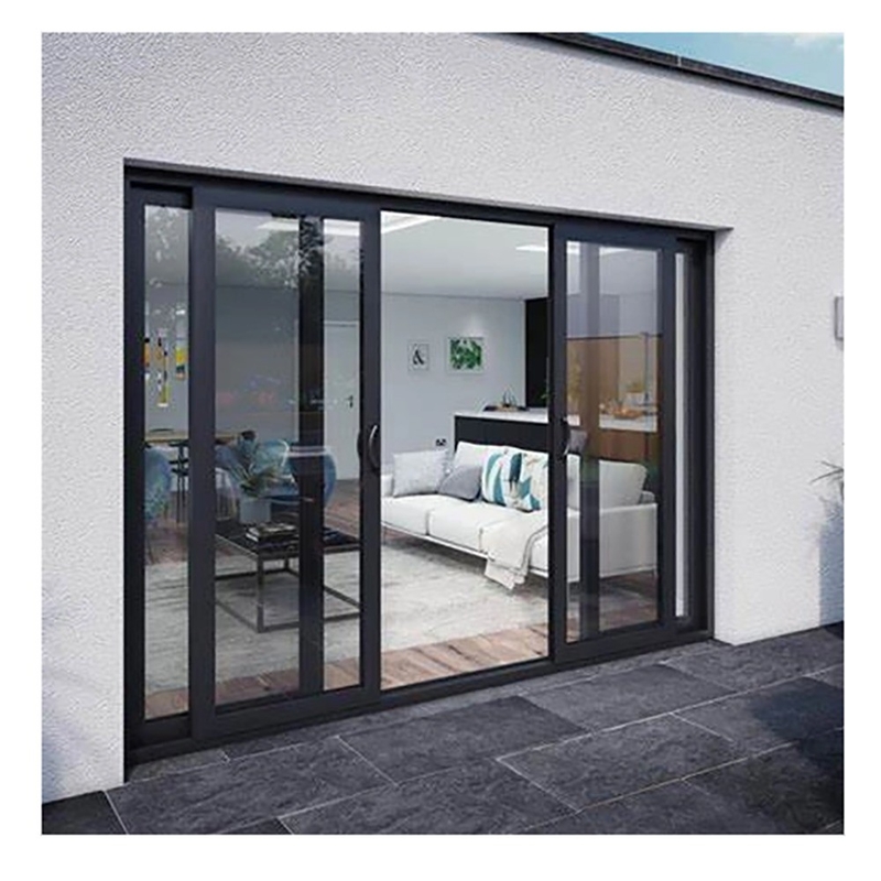 Soluzione per la decorazione della facciata Porta scorrevole in alluminio da 70 mm per servizio Appartamento Townhouse