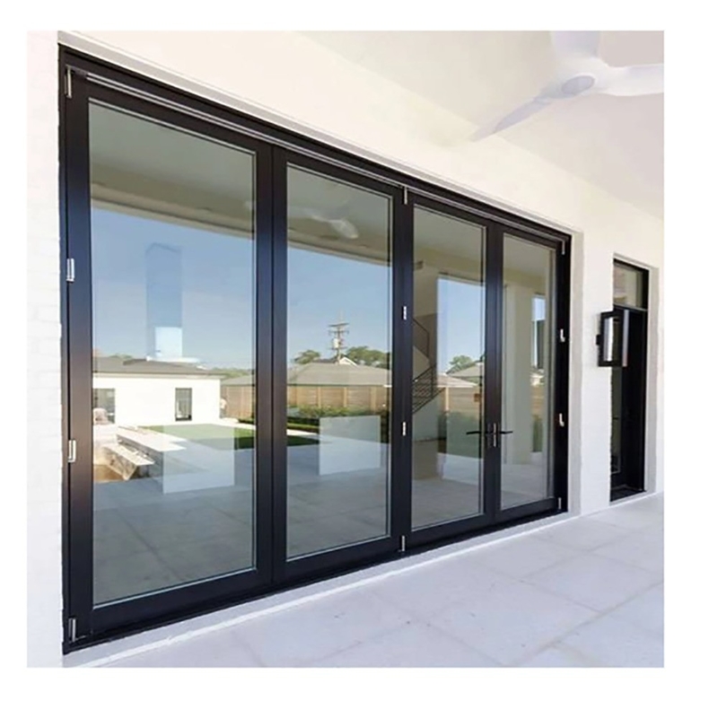 Soluzione per la decorazione della facciata Porta scorrevole in alluminio da 70 mm per servizio Appartamento Townhouse