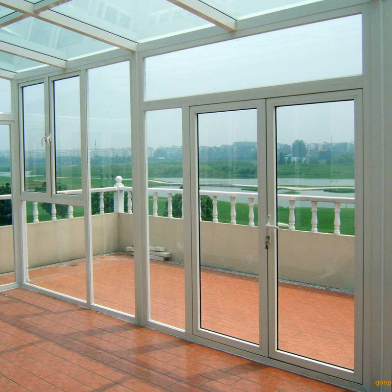Porte in alluminio con parete in alluminio da 1,4 mm per hotel boutique