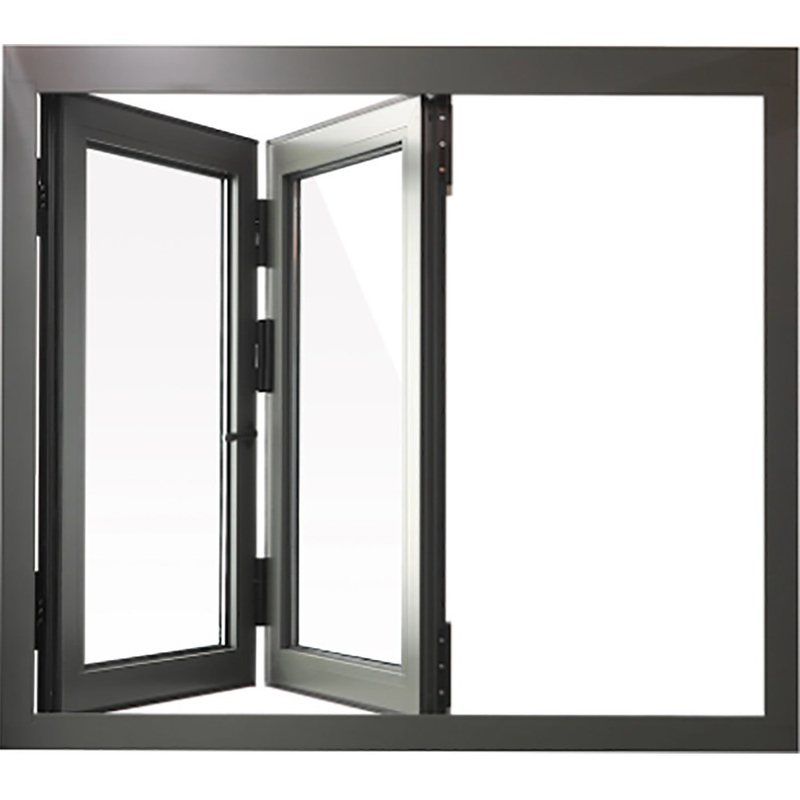 Fenestre pieghevoli di tipo tenda di lamina di alluminio con coefficiente di isolamento termico ≤ 2.1