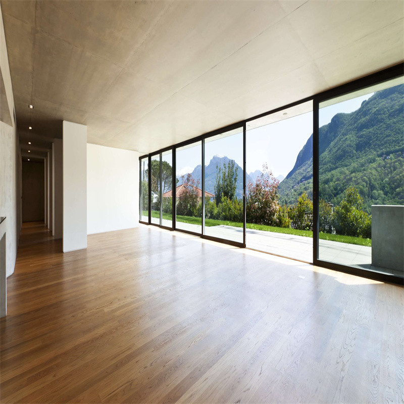 Porta scorrevole in lega di alluminio personalizzabile con isolamento termico da 1.1W/ ((m2·K)