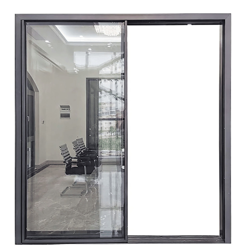 Porta scorrevole in lega di alluminio personalizzabile con isolamento termico da 1.1W/ ((m2·K)