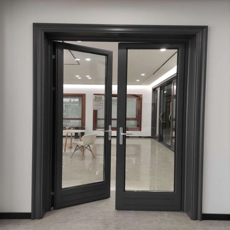 Porta esterna in alluminio di alta qualità porta interna con tenuta superiore