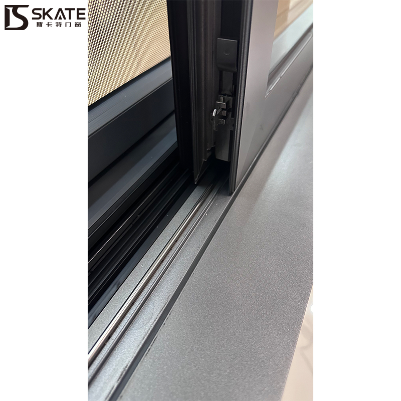 Moderno Disegno Aluminio Scorrevole Tilt e Girare Finestre Con Livello 8 Airtightness