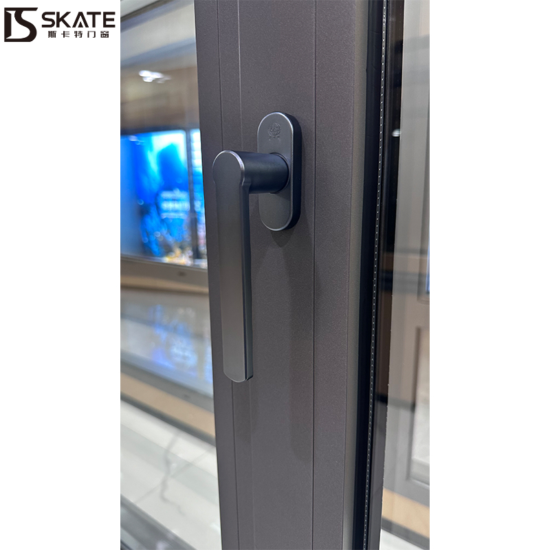 Moda Nuovo Disegno Customisable Aluminum Aluminum Sliding Windows con spessore della parete di 2,2 mm