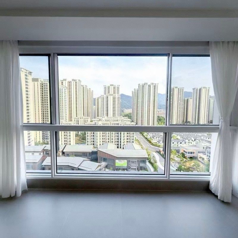 Finestra scorrevole in alluminio certificata NFRC con lega di alluminio di grado aeronautico 6060 T66 e fascia di rottura termica in nylon PA66