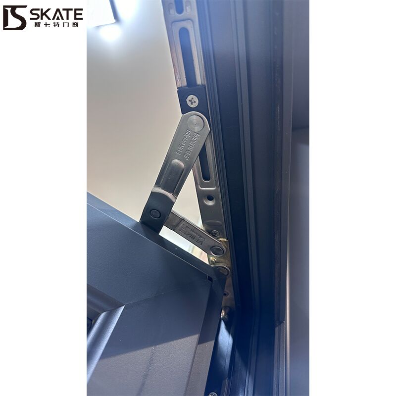 Finestra in alluminio con casamento a bassa manutenzione con garanzia di 5 anni e disegno di rottura termica a 0,26 U-factor