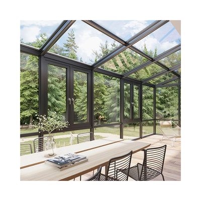 Tipo di tenda appesa finestrella in alluminio con saldatura senza saldatura