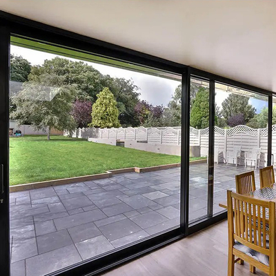 USA Standards Aluminico Esterno Porta Scorrevole In Vetro Con Materiale Per Patio