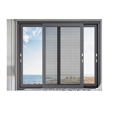 2.2mm Spessore della parete Aluminio Finestre scorrevoli Alta durata E telaio in alluminio