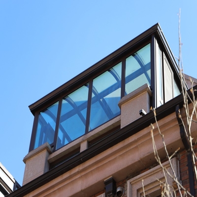 Finestre in alluminio con rivestimento in alluminio ad alta efficienza energetica per case moderne
