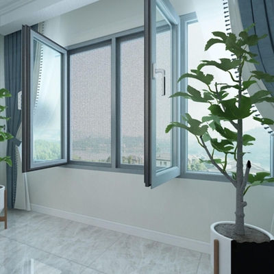 Fenestre in alluminio di design moderno in stile americano per abitazioni e commerciali